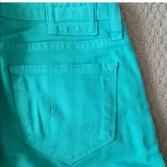 Big Star skinny jeans teal green color - gorge! - Picture 3 of 3